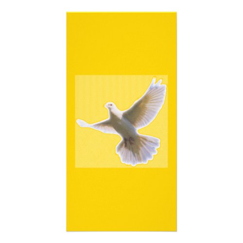 Golden Dove Bookmarker Card