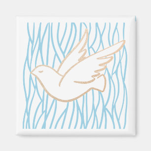 Golden Dove - Holy Spirit Magnet