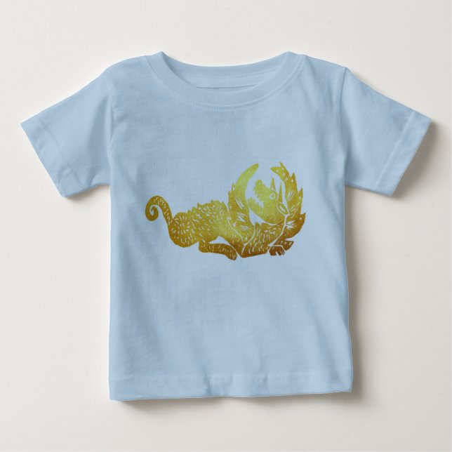 Golden Dragon Baby Apparel Organic Bodysuit (Front)