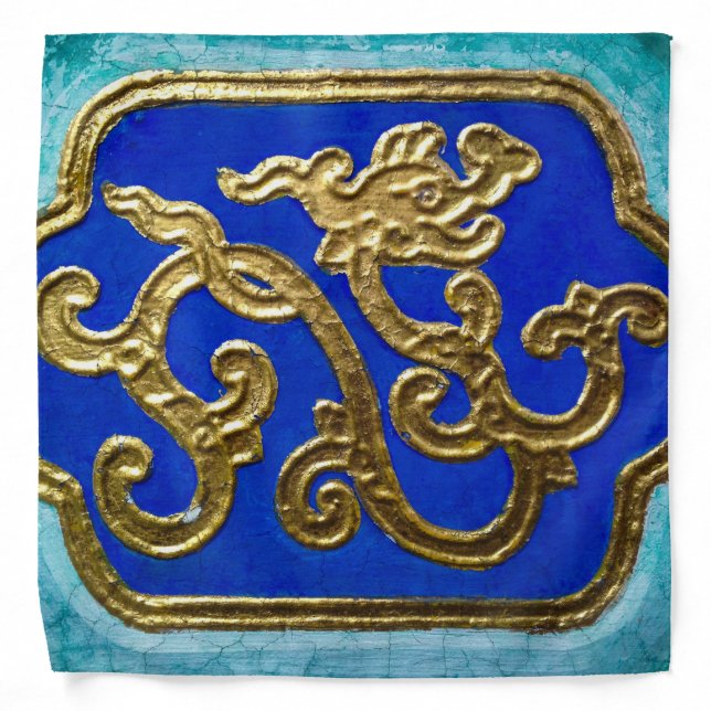 Golden Dragon Bandana (Front)