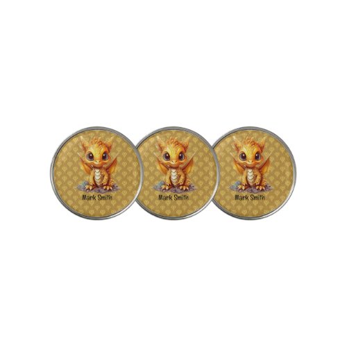 Golden Dragon Chinese New Year 2024   for golfer  Golf Ball Marker