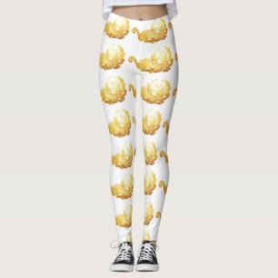 Golden Dragon Custom Leggings