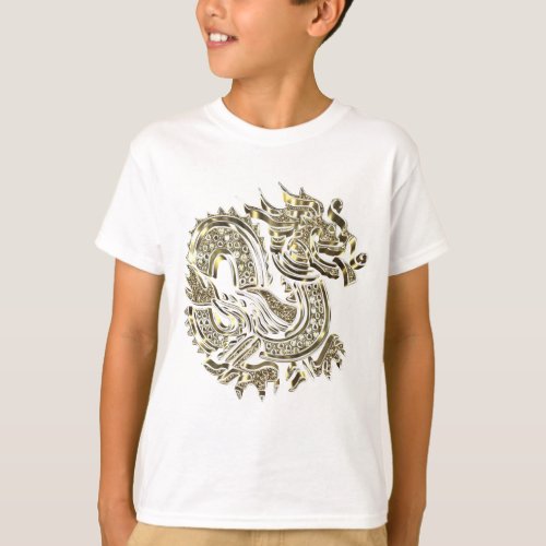 Golden Dragon Elegant Shirt