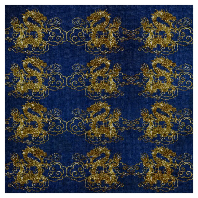 Golden Dragon, Fabric (Swatch)