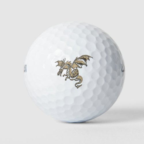 Golden Dragon Golf Balls