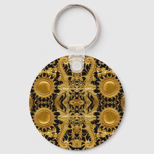 golden dragon keychain