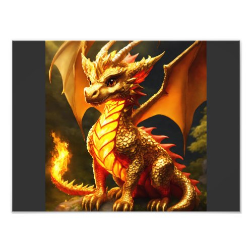 Golden Dragon Majesty _ Photo Enlargement
