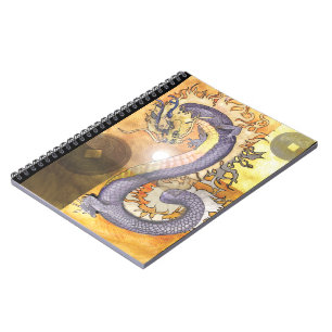 Golden Dragon~notebook Notebook