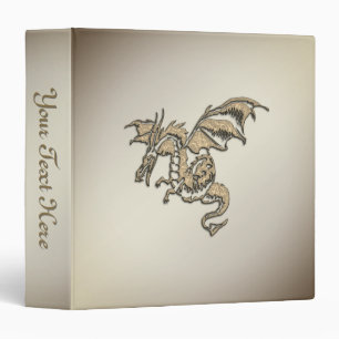 Golden Dragon Personal Binder