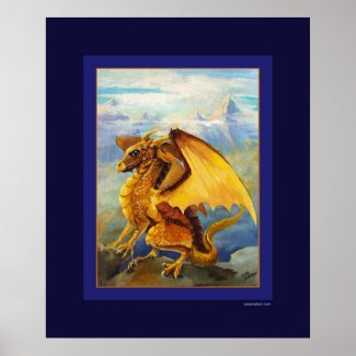 Golden Dragon Poster