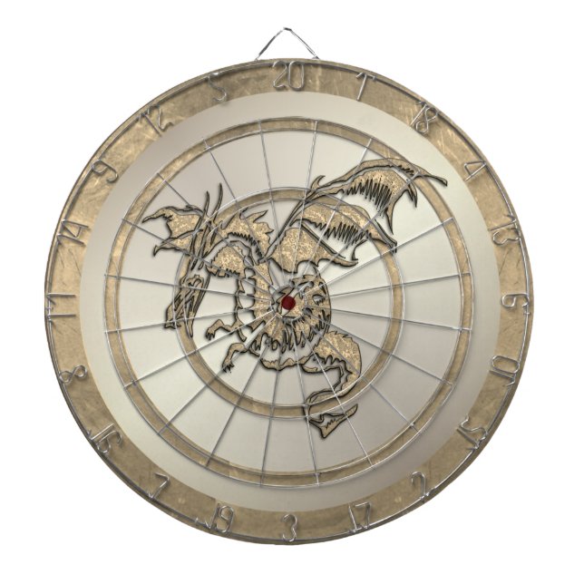 Golden Dragon Regulation Dartboard (Front)