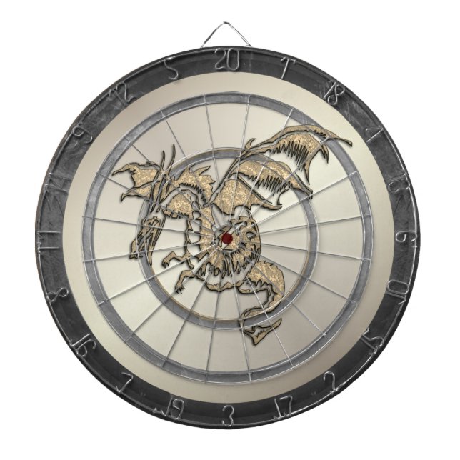Golden Dragon Regulation Dartboard (Front)