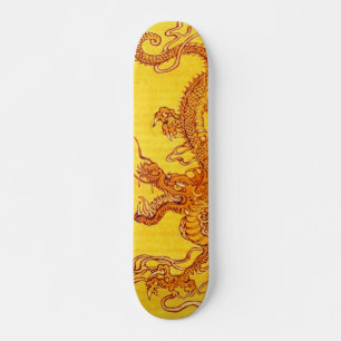 Golden Dragon Skateboard