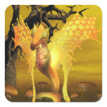 Golden Dragon Stickers