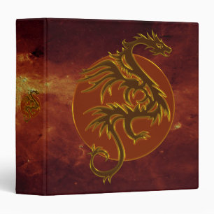 Golden Dragon Sun universe of fire Binder