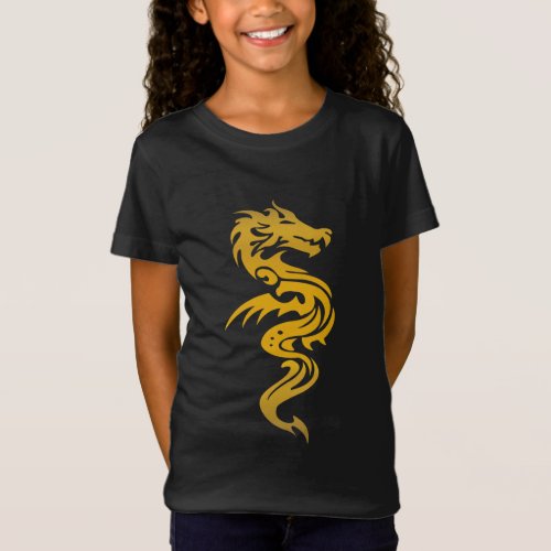 Golden Dragon T_Shirt