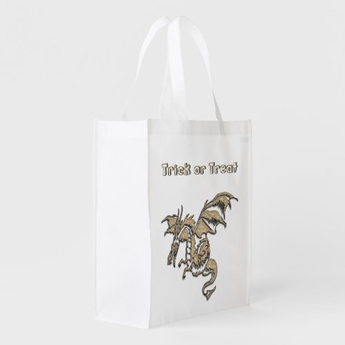 Golden Dragon Trick or Treat Bag