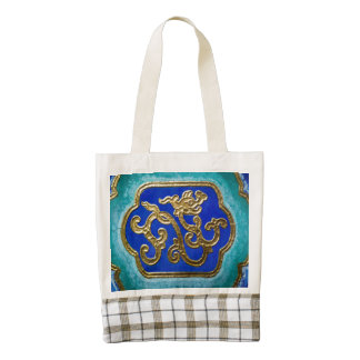 Golden Dragon Zazzle HEART Tote Bag
