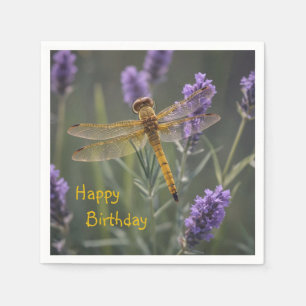 Golden Dragonfly Napkins