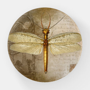 GOLDEN DRAGONFLY PAPERWEIGHT
