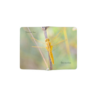 Golden Dragonfly Passport Holder