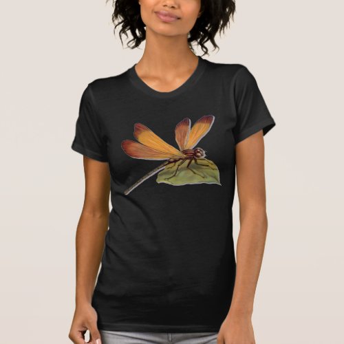 Golden Dragonfly T_Shirt