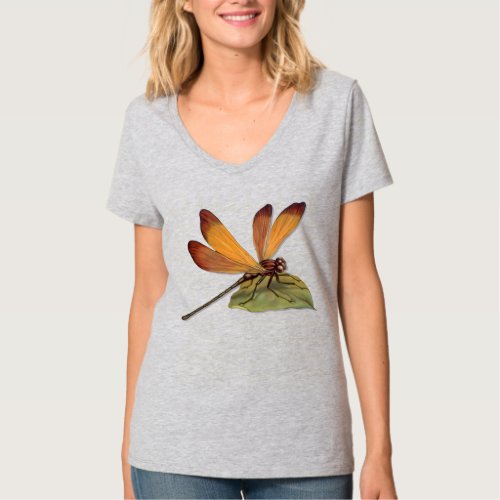 Golden Dragonfly T_Shirt