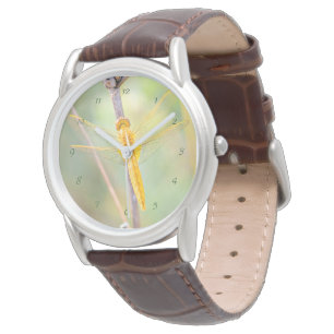 Golden Dragonfly Watch