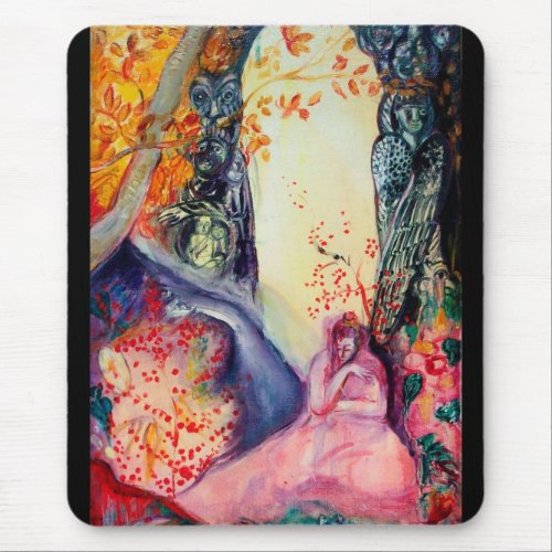 GOLDEN DREAM  Yoga Meditation Zen Garden Mouse Pad