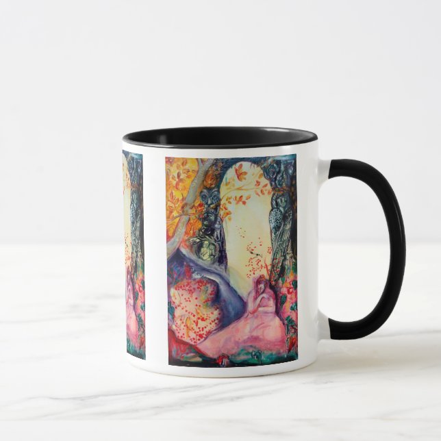 GOLDEN DREAM / Yoga Meditation Zen Garden Mug (Right)