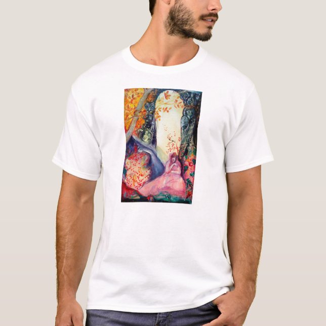 GOLDEN DREAM / Yoga Meditation Zen Garden T-Shirt (Front)