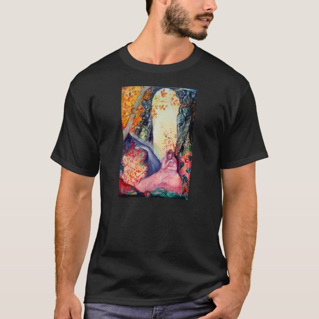 GOLDEN DREAM / Yoga Meditation Zen Garden T-Shirt (Front)