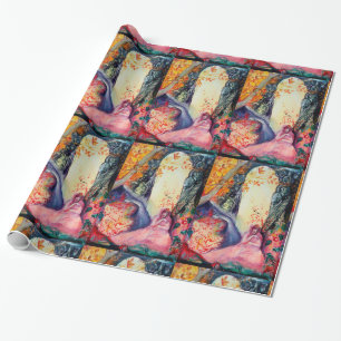 GOLDEN DREAM / Yoga Meditation Zen Garden Wrapping Paper