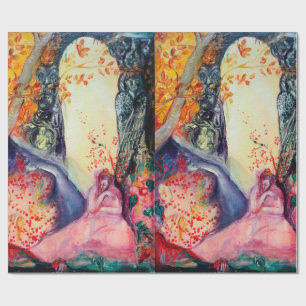 GOLDEN DREAM / Yoga Meditation Zen Garden Wrapping Paper