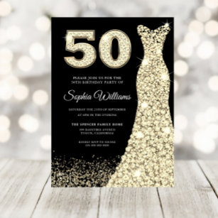 Gold dress outlet for 50th birthday