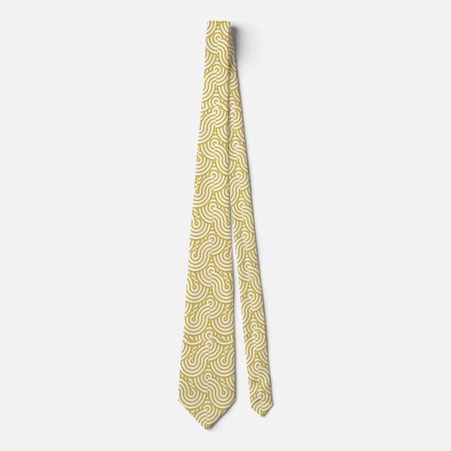 Golden Drift Neck Tie (Front)