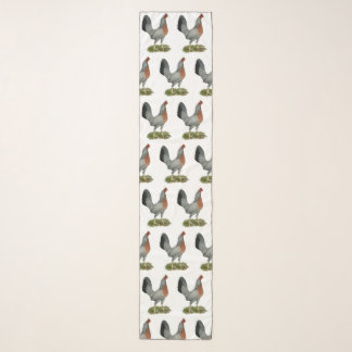 Golden Duckwing Hen Scarf