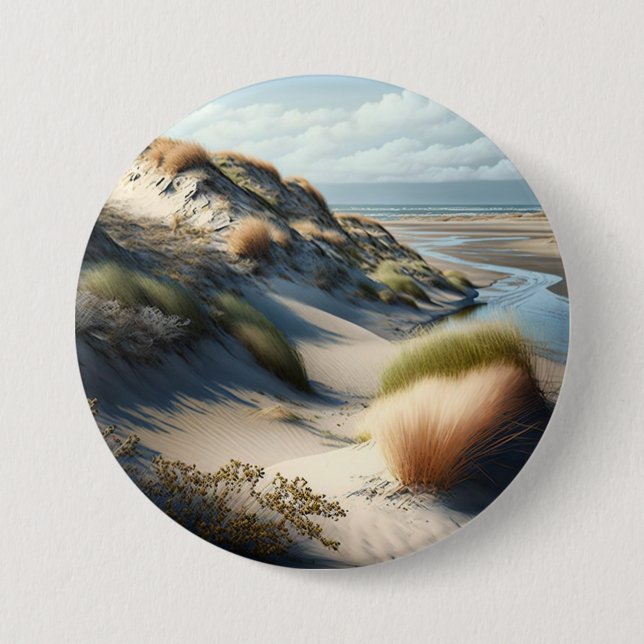 Golden Dunes Button (Front)