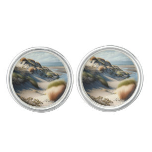 Golden Dunes Cufflinks