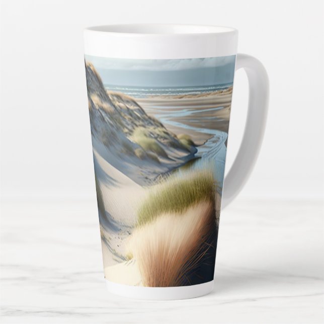 Golden Dunes Latte Mug (Right Angle)
