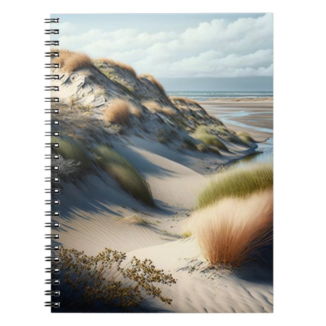 Golden Dunes Notebook (Front)