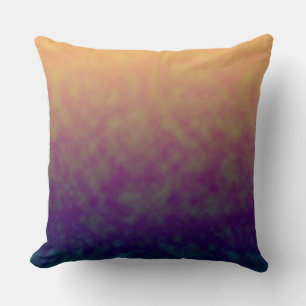 Golden Dusk Reverie Throw Pillow