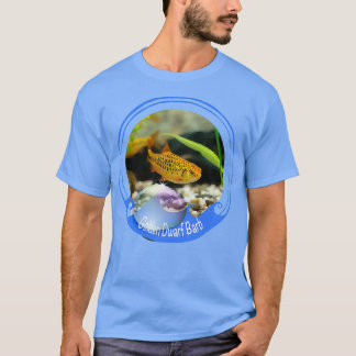 Golden Dwarf Barb Aquarium Fish T-Shirt