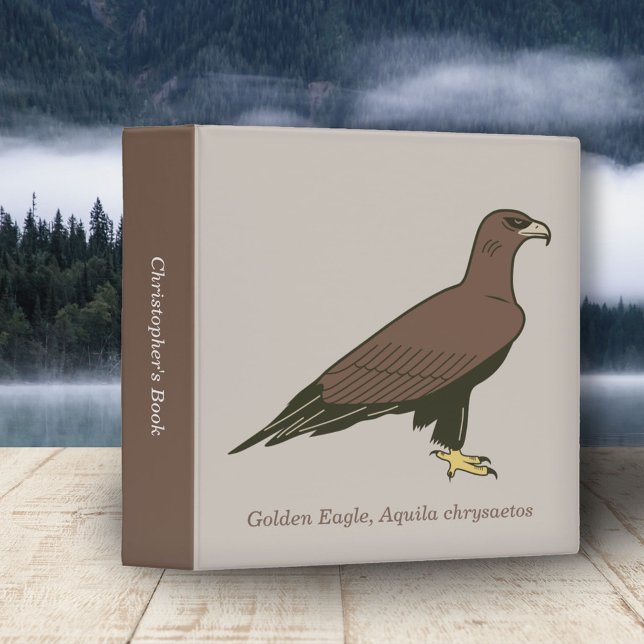 Golden Eagle  3 Ring Binder (Golden Eagle Binder)