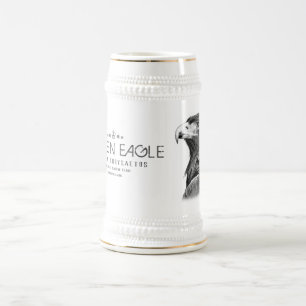 Golden Eagle Beer Stein