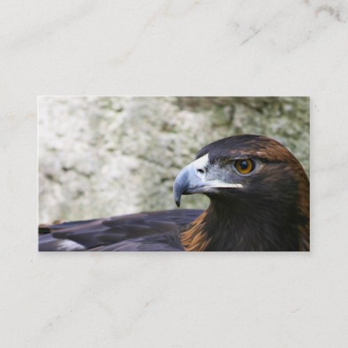 Golden eagle business card