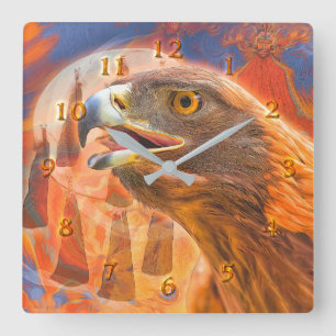 GOLDEN EAGLE Calling all Kachina's Clock