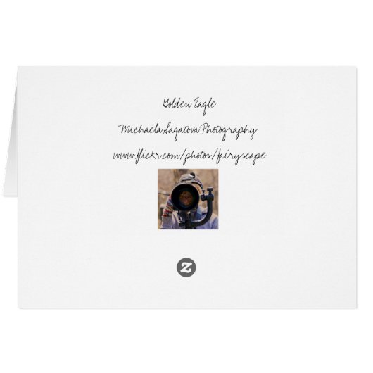 Golden Eagle closeup (Back Horizontal)