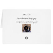 Golden Eagle closeup Cards (Back Horizontal)