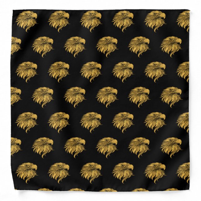 Golden Eagle Head TP Bandana (Front)